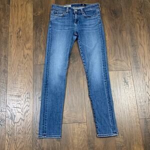 AG Adriano Goldschmied The Stevie Ankle Slim Straight Ankle Jeans